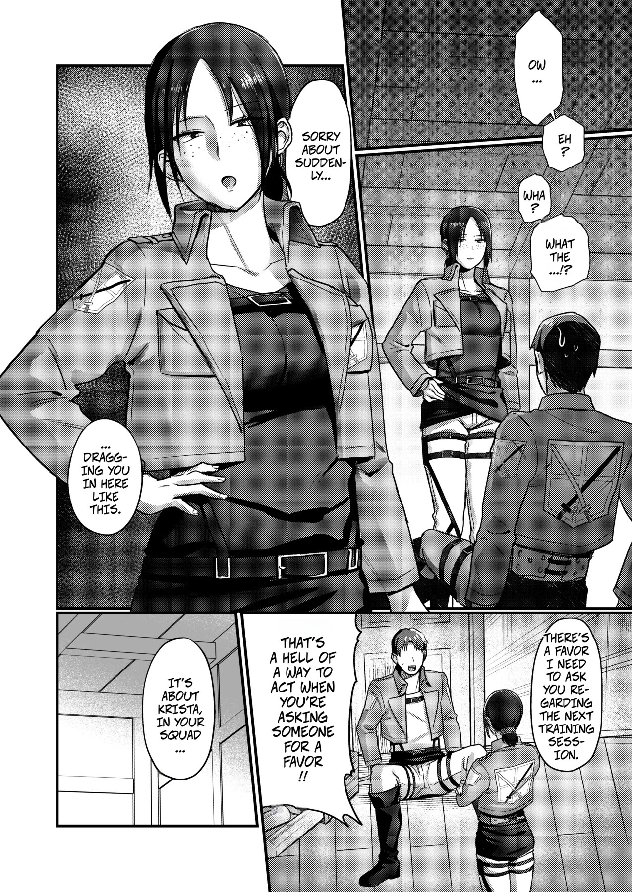 Hentai Manga Comic-I Love You Ymir, Marry Me!-Read-5